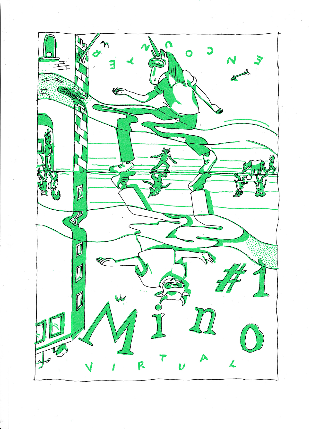 MinoComics – Narrationsmuster hinterfragen – über das als (un-)zugehörig, (un-)passend erklärte Andere